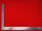 1 Yard Liverpool Knit Polka Pin Dot Fabric – Medium Weight Textured Stretch Fabric for Clothing 58" 60" width