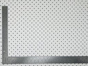 1 Yard Liverpool Knit Polka Pin Dot Fabric – Medium Weight Textured Stretch Fabric for Clothing 58" 60" width