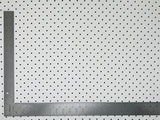 1 Yard Liverpool Knit Polka Pin Dot Fabric – Medium Weight Textured Stretch Fabric for Clothing 58" 60" width