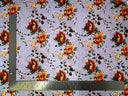 1 yarda de tela de punto ITY suave con estampado floral para vestidos, blusas, faldas y proyectos de ropa, 60 pulgadas de ancho