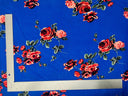 1 Yard Soft ITY Knit Floral Print Fabric For Dresses Tops Skirts Apparel Projects 60 Inch Wide