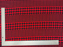 1 Yard Liverpool Knit Houndstooth Print Fabric Classic Stretch Crepe for Sewing 58 Inches Width