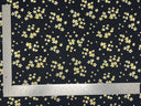 1 Yard Liverpool Knit Floral Print Fabric with Stretch Textured Finish for Dresses and Tops 58 inch Width