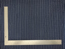 1 yarda de tela de punto Liverpool a rayas para ropa, decoración del hogar, vestidos y tops, elástica, ancho de 58 pulgadas