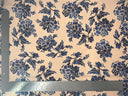 1 yarda de tela de punto Liverpool floral elástica para blusas, vestidos, tops y faldas, texturizada, ancho de 58 pulgadas