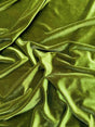 Olive Stretch Velvet Fabric - Olive, 58"-60" Width (1 Yard)