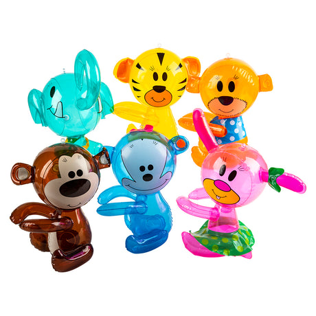 Zoo Animal Inflates Assortment (1 DZ)