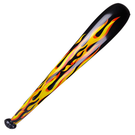 Flame Baseball Bat Inflatable (1 DZ)