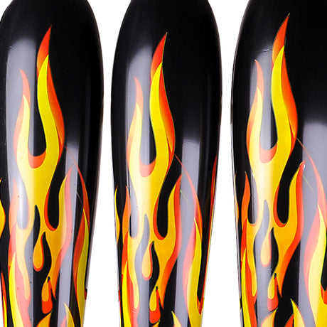 Flame Baseball Bat Inflatable (1 DZ)
