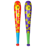 Inflatable Smiley Face Baseball Bat (1 DZ)