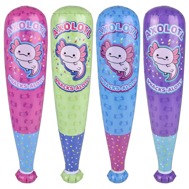 Axolotl Mini Baseball Bat Inflate (1 DZ)