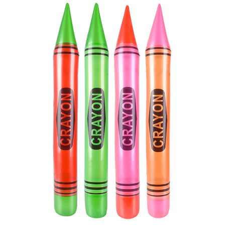 Neon Crayon Inflate (1 DZ)