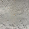 Inessa Fabric Silk Fabric - Floral Embroidered With Jewels, 54" Width (1 Yard)