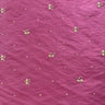 Inessa Fabric Silk Fabric - Floral Embroidered With Jewels, 54" Width (1 Yard)