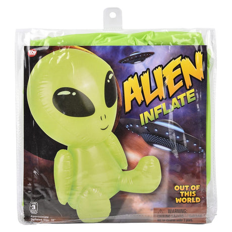 Alien Inflate 38" Galactic Alien Inflate