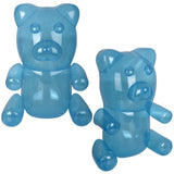 Inflatable Blue Yummy Bear (1 PC)