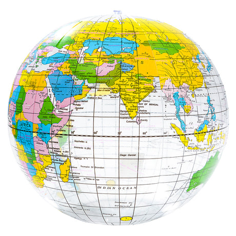 Clear Globe Inflate (1 DZ)