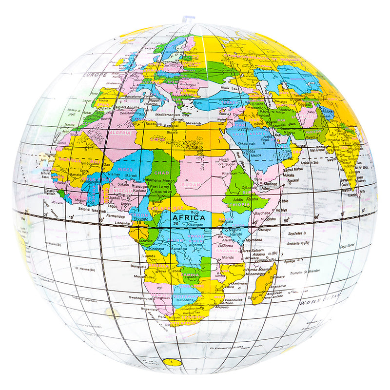 Clear Globe Inflate (1 DZ)