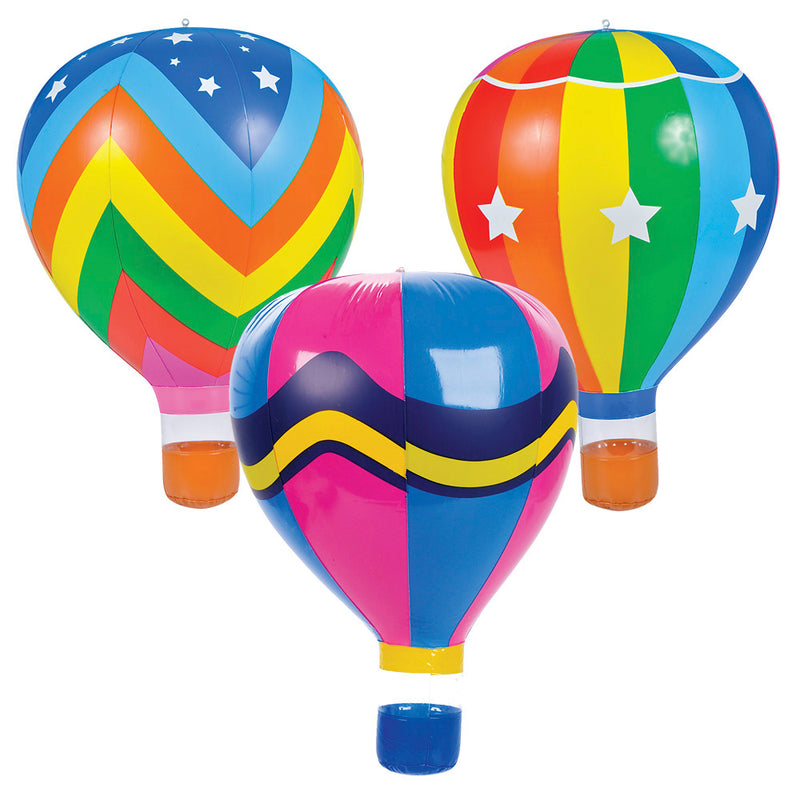 Rainbow Hot Air Balloons (1 DZ)