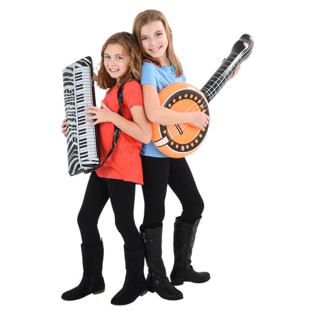 Inflatable Rock Band Instrument Kit (24 Pc Pack)