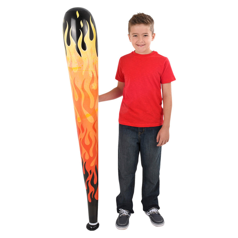 Inflatable Baseball Bat Jumbo Flame (1 DZ)