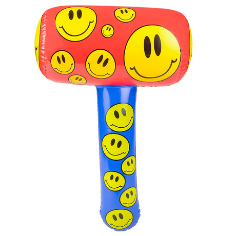 Smiley Face Mallet Inflate (1 DZ)