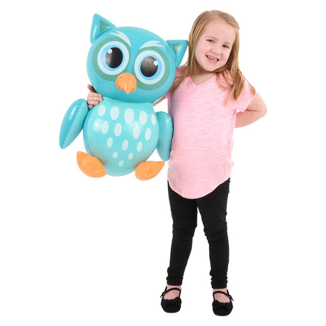 Owl Inflatable Toy (1 Dozen)