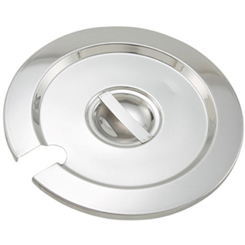 Winco Inset Cover Stainless Steel, 7 Quart