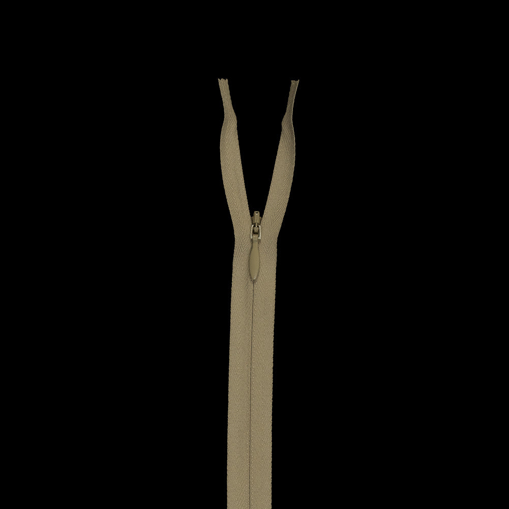 Invisible Zipper 9" by YKK - 108 Hemp