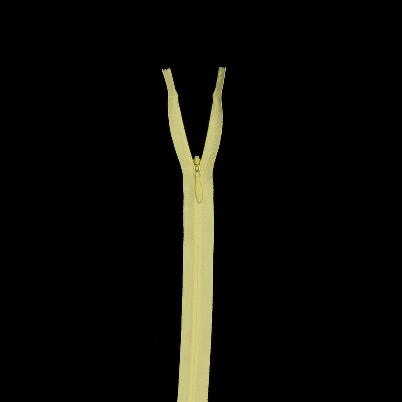Invisible Zipper 9" by YKK - 503 Pale Yellow
