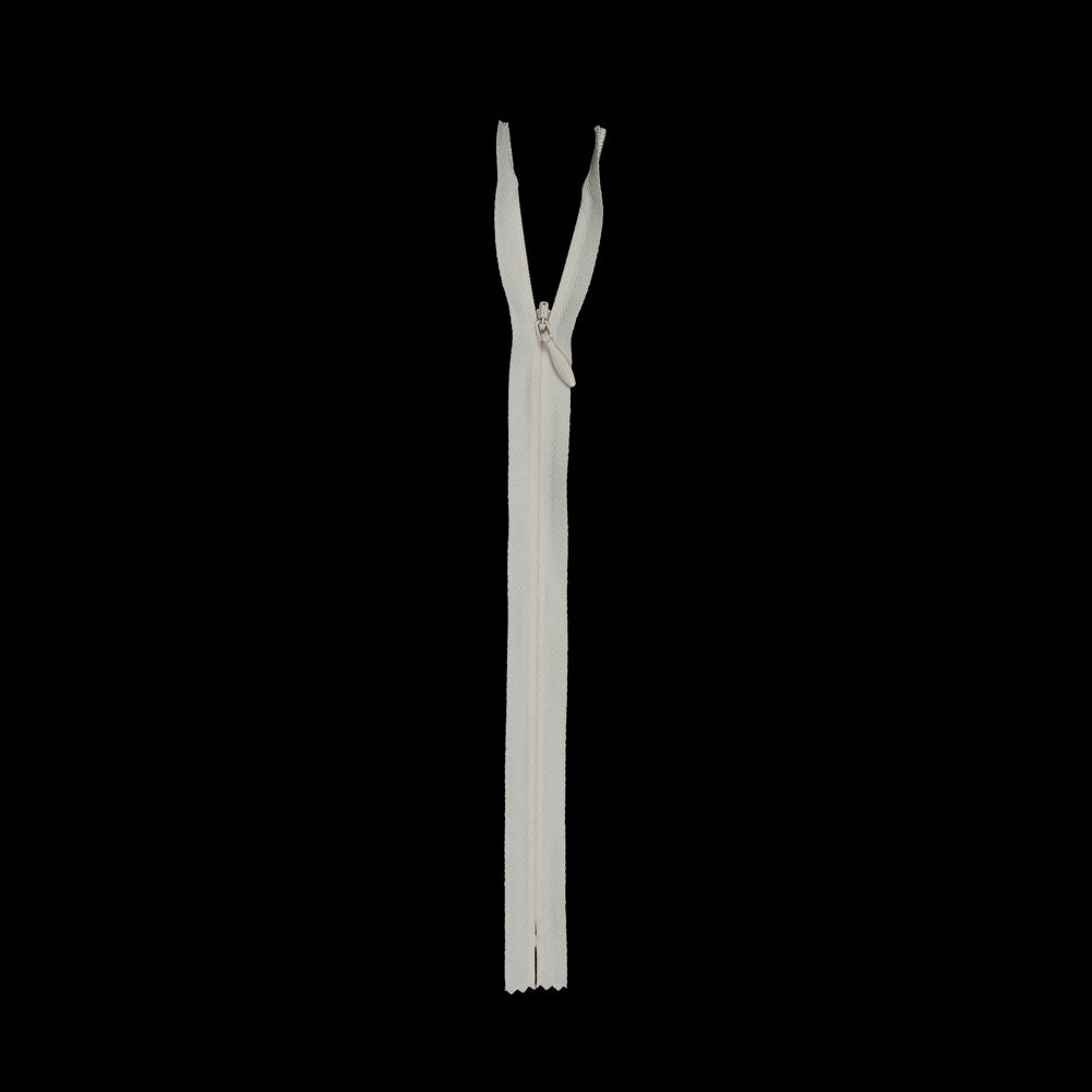 Invisible Zipper 9" by YKK - 801 Winter White