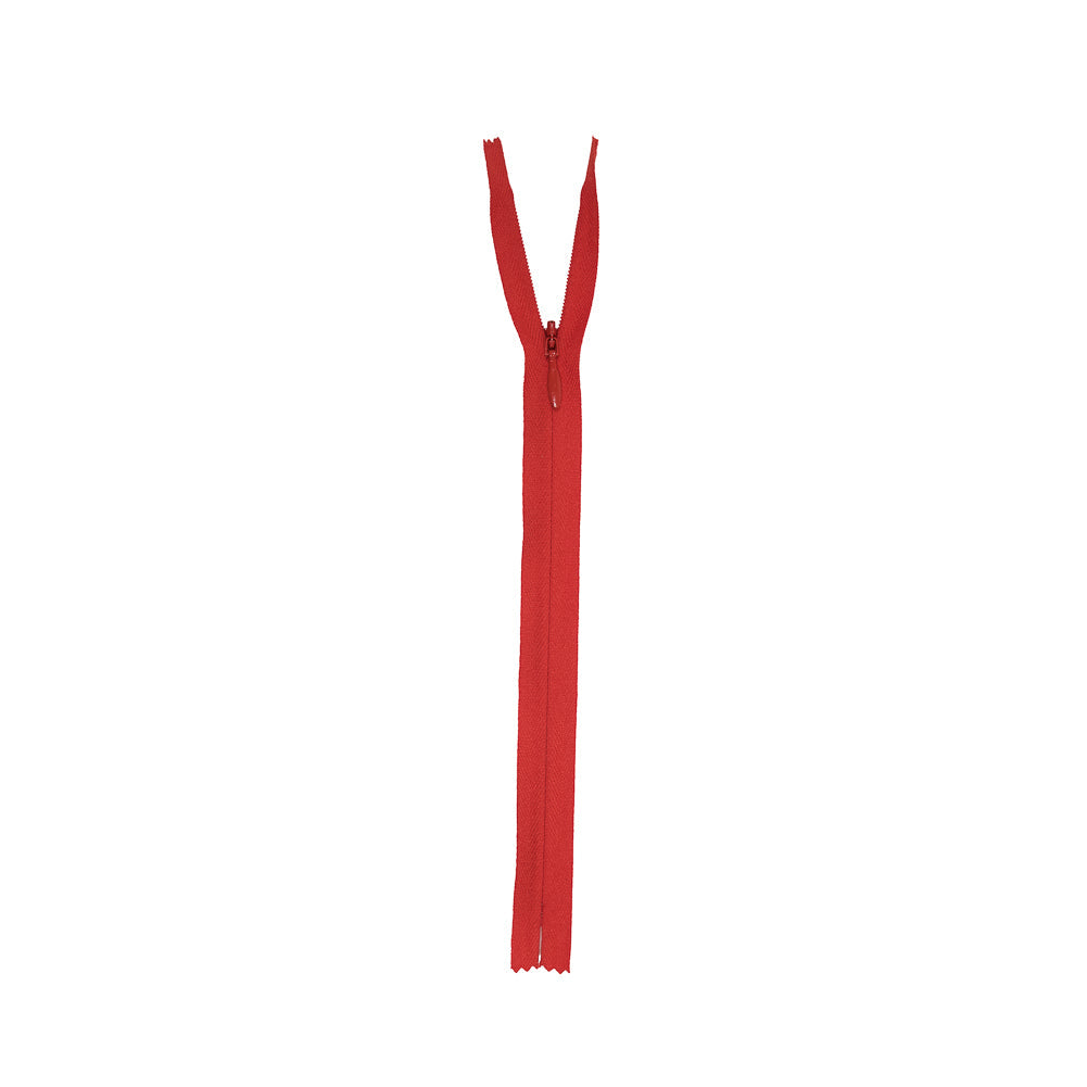 Invisible Zipper 9" by YKK - 819 Senega Red
