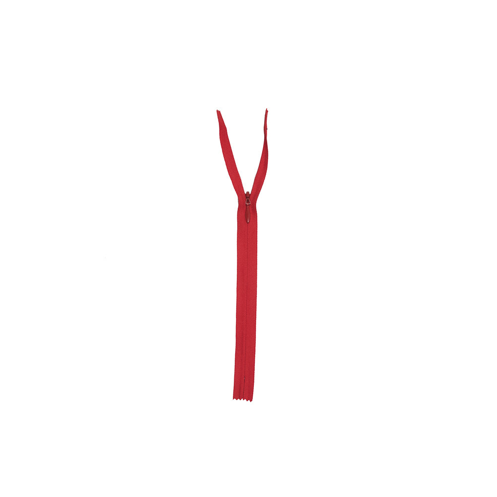 Invisible Zipper 9" by YKK - 820 Bright Red