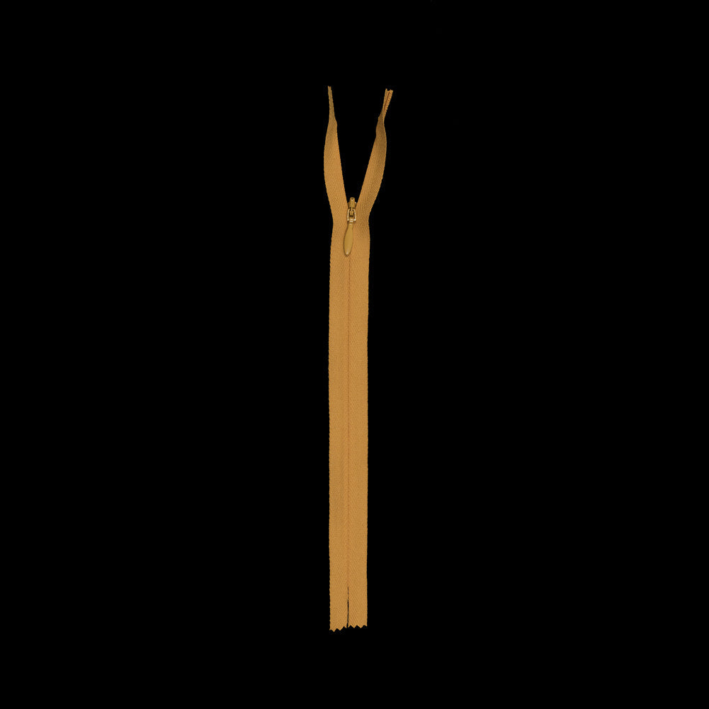 Invisible Zipper 9" by YKK - 846 Golden Rod