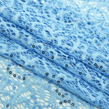 Stretch Lace Sequin Fabric