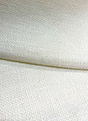 1 Yard Solid Ivory Pure Linen Performance Fabric 10.5 oz Water Resistant 60 Inches Wide