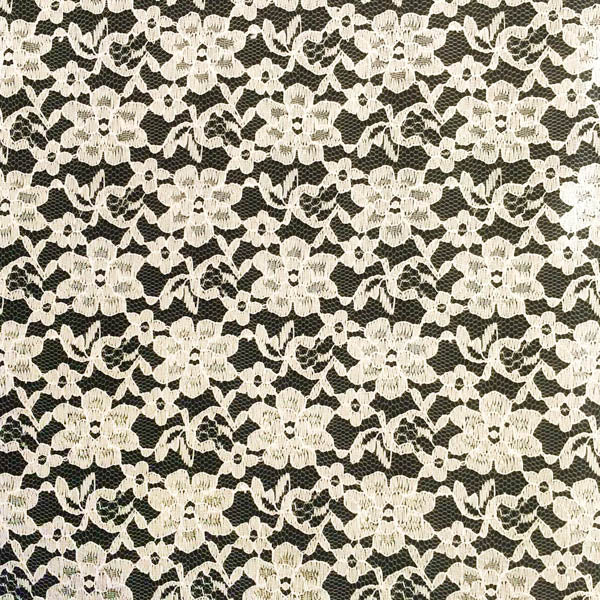 Ivory Raschel Lace Fabric,