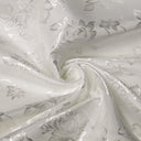 Floral Jacquard Satin Fabric - Floral Woven Brocade, 60" Width