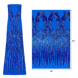 Sequin Mesh Stretch Fabric