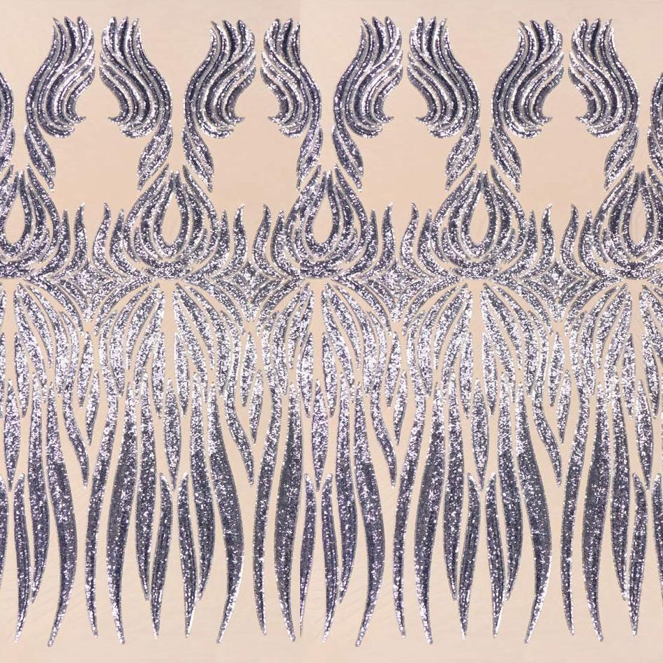 Sequin Mesh Stretch Fabric