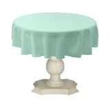 Dull Bridal Satin Fabric - Solid Color, 51" Round (1 Piece)