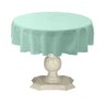 Tablecloth Dull Bridal Satin Fabric - 54" Round, Color Options (1 Piece)