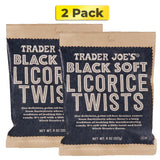 Trader Joe's Soft Black Licorice Twists | 8 oz