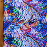 Swim Knit Nylon Spandex Imagine Abstract Print