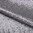 Imperial Stretch Mesh Sequin Fabric - Charcoal, 2-Way Stretch, 48" Width (1 Yard)