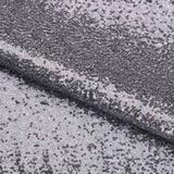 Imperial Stretch Mesh Sequin Fabric - Charcoal, 2-Way Stretch, 48" Width (1 Yard)