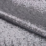Imperial Stretch Mesh Sequin Fabric - Charcoal, 2-Way Stretch, 48" Width (1 Yard)