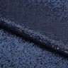 Imperial Stretch Mesh Sequin Fabric - Charcoal, 2-Way Stretch, 48" Width (1 Yard)