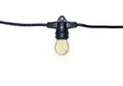 48' Warm White In-Line Patio Light Set - S14 LED Bulbs Included