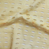 Tie Dye Mesh Fabric Forest Cream